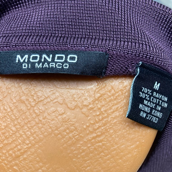NWOT Mondo Di Marco Mens Sweater - Picture 3 of 3